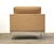 Florence Knoll Vintage Florence Knoll Beige and Chrome Lounge Chair For Sale - Image 4 of 10