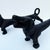 Vintage Cast Iron Dachshund Andirons For Sale In Buffalo - Image 6 of 12