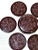 Black 1960s Japanese Lacquerware Coasters – Vintage Asian Barware Set With Box For Sale - Image 8 of 11