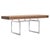 Office Desk in Walnut Wood and Stainless Steel Frame by Bodil Kjaer for Karakter For Sale - Image 18 of 18
