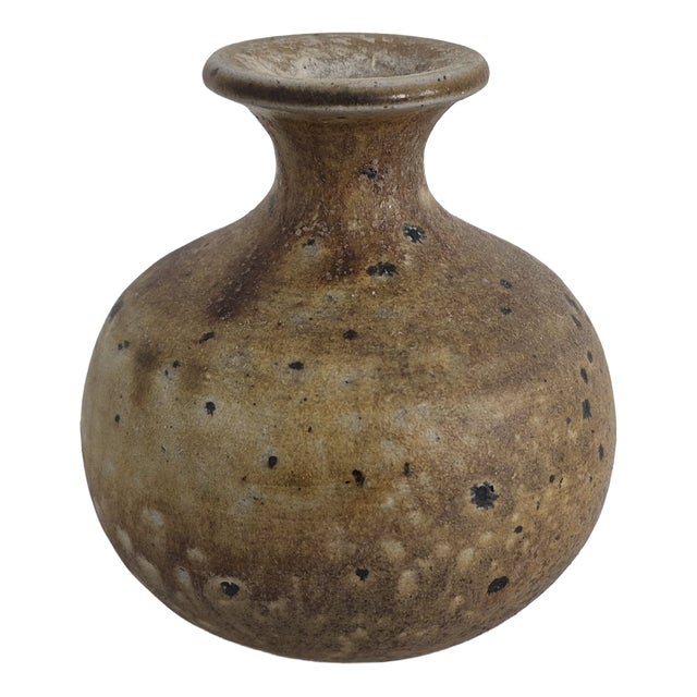 Small Studio Ceramic Vase, Denmark, 1960s For Sale
