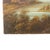 Green Hudson River School Oil on Canvas River Scene Painting C1890 For Sale - Image 8 of 9