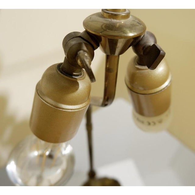 Mid-Century Modern Mid-Century Pyrite Stone Table Lamp For Sale - Image 3 of 15