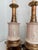 Mid 20th Century Stiffel Mid-Century Modern Crackle Glazed Brass Table Lamps - A Pair For Sale - Image 5 of 11