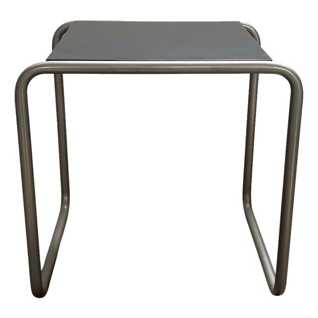Bauhaus C 4-a Side Table by Marcel Breuer for Tecta, 1980s For Sale