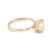 Metal 14k Yellow Gold 1.58ctw Lab Grown Round Diamond Hidden Halo Engagement Ring, Size 5.5 For Sale - Image 7 of 10