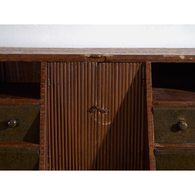 Antique Swedish Painted Secretaire with Drawers For Sale - Image 13 of 18