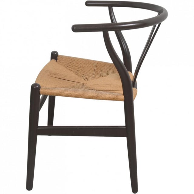 Vintage CH24 Chairs in Brown by Hans Wegner, 1990s, Set of 6 For Sale - Image 15 of 18