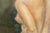 Portraiture Vintage Oil on Canvas Nude Portrait of Woman For Sale - Image 3 of 5