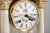 1980s 1980s Franklin Mint “The Empress Josephine” Neoclassical Mantel Clock – White & Gilt For Sale - Image 5 of 13
