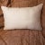 Modern Late 20th Century Embroidered Floral Rectangular Pillow Off White Rust Lavender Gray For Sale - Image 3 of 6