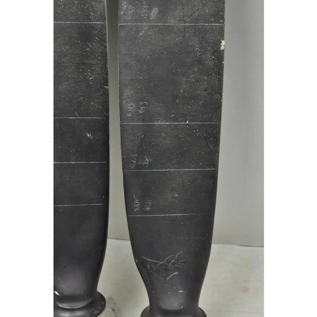Vintage McCauley Tcp3ea Aluminum Propeller Blades Model 90dcb-8 - 2 Pc Set For Sale - Image 12 of 18