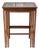 Set of Three Mahogany Nesting Tables with Glass Tops, France, Mid-20th Century For Sale