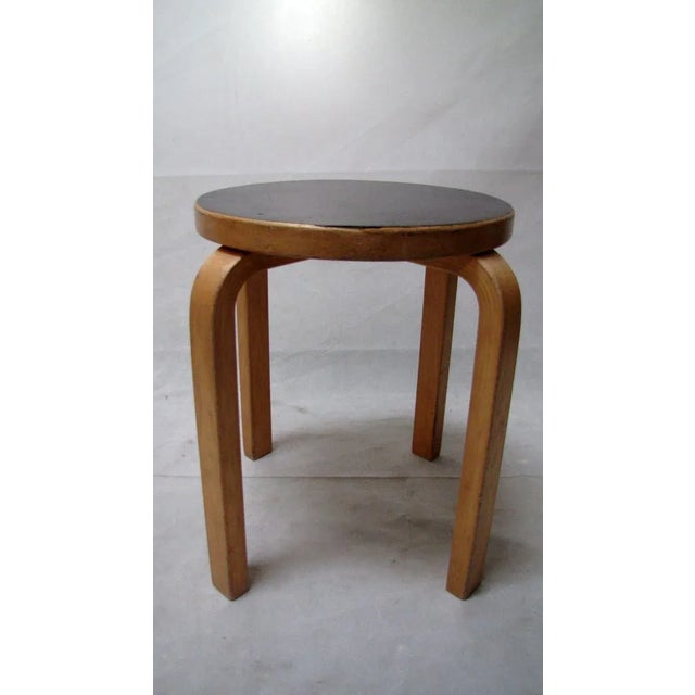 E60 Stool Birch by Alvar Aalto for Artek, 1970 For Sale - Image 12 of 13
