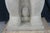 Late 20th Century Monumental Limestone Nude Fertility Thinking Man 1000lb Garden Sculpture Statue For Sale - Image 4 of 14