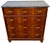 Tan English Navy Military Chest of Drawers with Marble Top, 1960s For Sale - Image 8 of 8