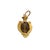 Late 19th Century Victorian 14k Gold Tiger’s Eye Pendant With Snake Motif For Sale - Image 4 of 4