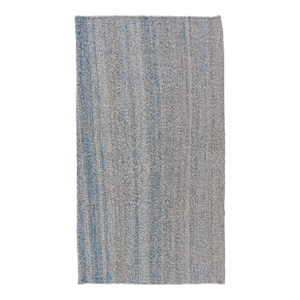 Modern Afghan Kilim Rug in Soft Blue and Gray Tones 1'10 X 3'4