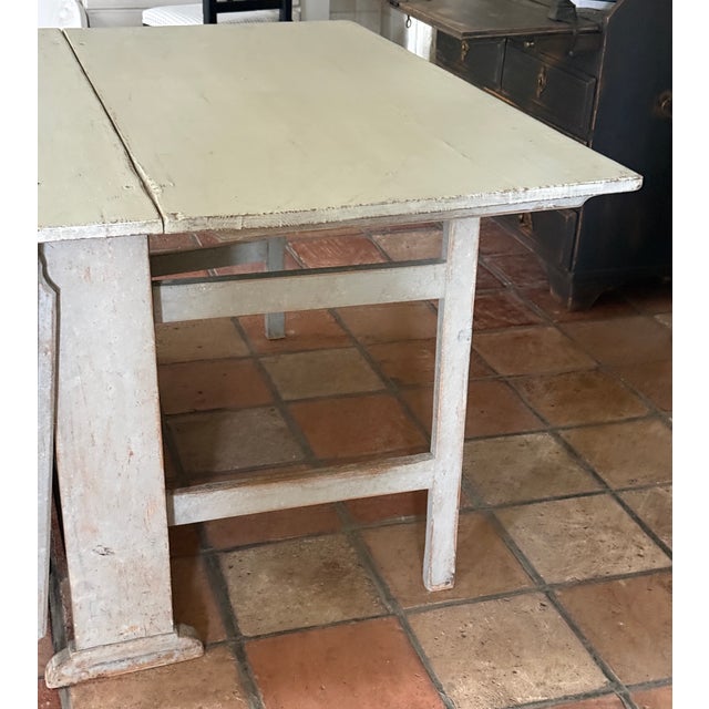 Early 19th Century Gustavian Folding Table, 1800s For Sale - Image 5 of 10