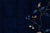 Blue 1920s Antique Chinese Art Deco Wool Rug in Midnight Blue & Ochre Gold For Sale - Image 8 of 12