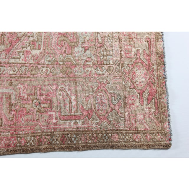 1940s Handmade Tribal Rug -6' 7'' X 8' 6'' For Sale - Image 11 of 15