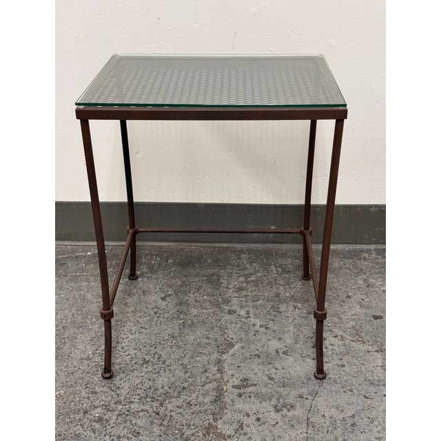 Brown Contemporary Nesting Tables, Set of Two For Sale - Image 8 of 12
