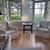 Boucle chairs that fully swivel- custom built. Commissioned directly from decorator, manufacturer not known