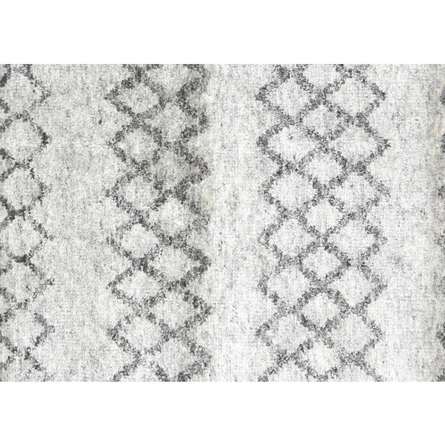 Contemporary Moroccan Berber Rug. Hand woven with wool on cotton foundation by the Berber tribes of North Western Africa....