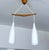 Wood Scandinavian Pendant Light in Teak and Glass, 1960s For Sale - Image 7 of 15