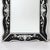 Hollywood Shadow Box Mirror in Reverse Etched & Beveled Eglomise Detailing For Sale - Image 4 of 17