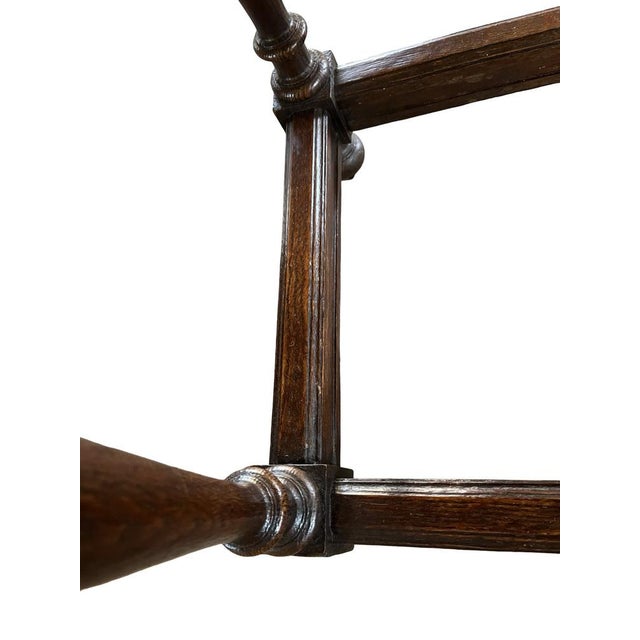 19th Century Dutch Oak Side Tables, Set of 2 For Sale - Image 6 of 16