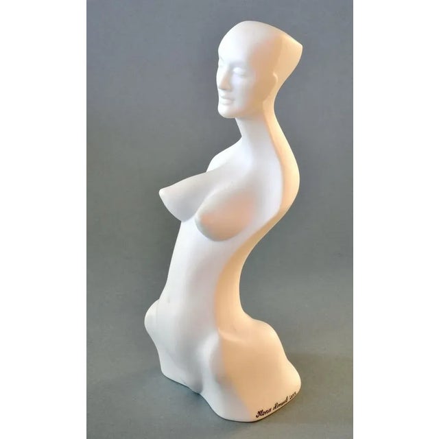 Women figure. I 2013, porcelain, h 17,5 cm by ilona romule, leading sculptor in latvia ''women figure" in porcelain is a...