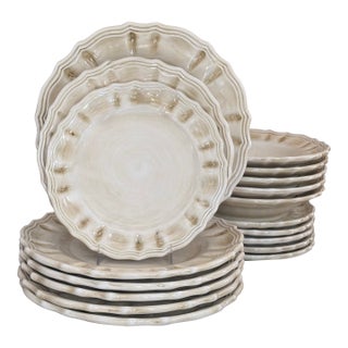 Estate Arte Italica Venezia Dishes - Set of 18 Service for 6 For Sale