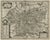 Antique Map of the Ancient German Empire in Northern Europe, 1650 For Sale