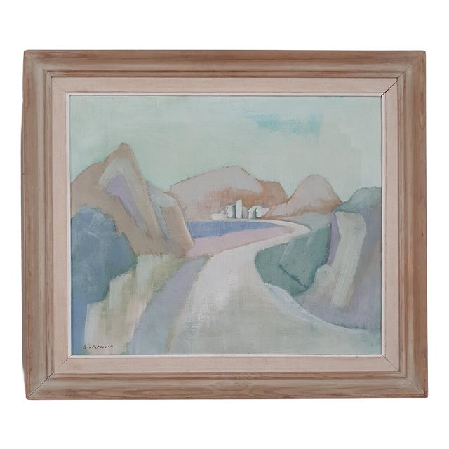 Bia Peterson, Spanish Nature, 1950s, Oil on Canvas For Sale