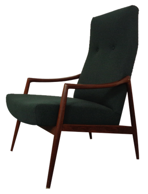 Organic Teak Armchair by Hartmut Lohmeyer for Wilkhahn, 1960s