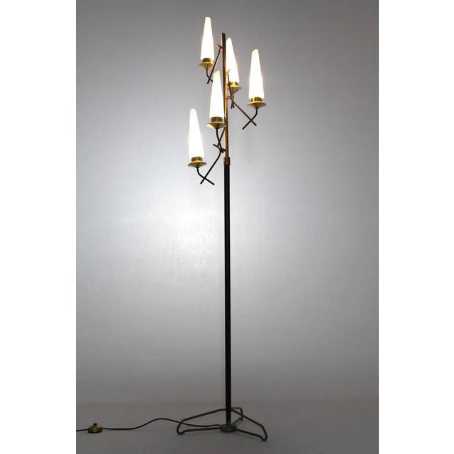 Italian Floor Lamp, 1950s For Sale - Image 4 of 8