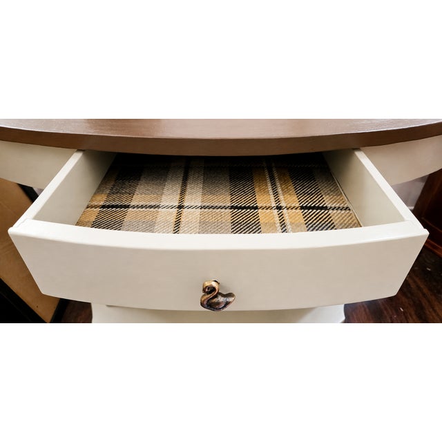 Farmhouse The Jonie No. 001 | Cottagecore Entryway Table | One-of-a-Kind Refinished Vintage Console Table For Sale - Image 3 of 7