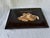 Black Vintage Couroc of Monterey Smiling Rabbit Tray For Sale - Image 8 of 17