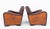 Art Deco Club Chairs in Walnut and Leather, Set of 2 For Sale - Image 3 of 6