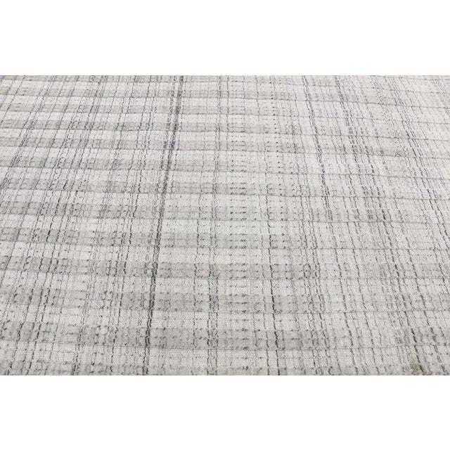 Textile Transitional Gray Area Rug - 8′11″ × 11′11″ For Sale - Image 7 of 9