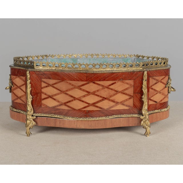 Brown 19th Century French Napoleon III Jardinière or Cachepot For Sale - Image 8 of 12