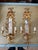 Pair of Vintage Ornate Two Arm Golden Tone Gilt Metal Wall Sconces Electric Really lovely and a great shape to hang beside...