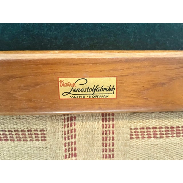 Fredrik A. Kayser Model 599 Teak Rocking Chair 1960 For Sale - Image 11 of 11