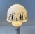 Art Deco Parisian Milk Glass Table Lamp with Romantic Silhouettes, 1930s For Sale - Image 6 of 13