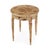 Traditional Archer 20 in. W Round Burl Wood 1 Drawer Side Table, Light Brown Burl For Sale - Image 3 of 11