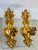 Italian Gold Gilded Italian Wall Sconces, a Pair For Sale - Image 3 of 10