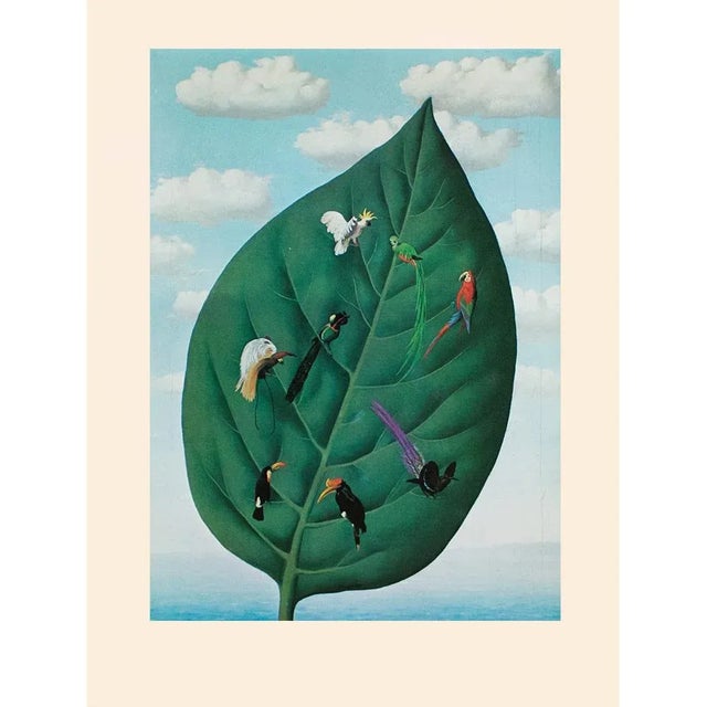 1972 After Rene Magritte, "The Third Dimension" First Edition Surrealist Photogravure For Sale In Dallas - Image 6 of 8