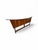 This striking Mid-Century Modern king-size walnut headboard channels the sculptural elegance of Vladimir Kagan with its...