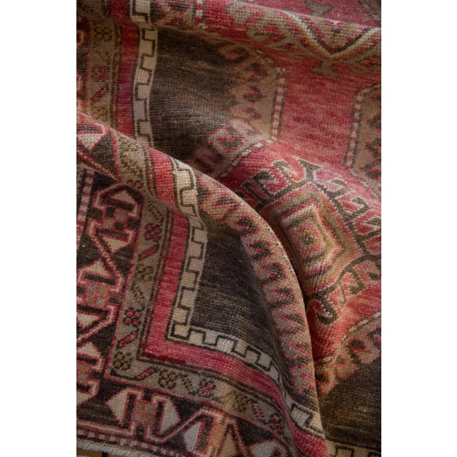 Textile Vintage Distressed Oushak Rug Runner - 2'8" X 9'11" For Sale - Image 7 of 10